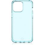 Coque renforc&eacute;e iPhone 13 Pro Spectrum Clear 3m Transparente Bleu Clair