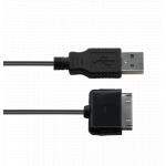 C&acirc;ble USB A / 30 PIN 1A 1.2m Noir