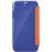 Folio iPhone SE 2022 / SE / 8 / 7 / 6S / 6 Premium dos Crystal Cuir Orange