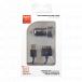 USB A Car Charger Kit 1A + USB A / 30 PIN Cable 1m Black