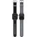 Bracelet Apple Watch 42-44-45-49mm Silicone 155 &agrave; 210mm Noir