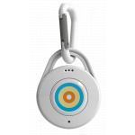 Smart Tracker d'objet TiBe Format porte-cl&eacute;s Blanc