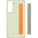 Coque Samsung Galaxy S21FE Grip Lanière Transparente Vert Olive