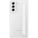 Coque Samsung Galaxy S21FE Grip Lanière Transparente Blanc