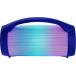 Enceinte Karaoké Bluetooth® Party Lite 50W Lumineuse avec 1 micro filaire Bleue