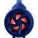 Enceinte Karaoké Bluetooth® Party Lite 50W Lumineuse avec 1 micro filaire Bleue