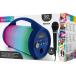 Enceinte Karaoké Bluetooth® Party Lite 50W Lumineuse avec 1 micro filaire Bleue