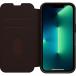 Folio renforcé iPhone 13 Pro Strada Cuir Marron