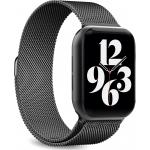 Apple Watch 38-40-41mm Strap Milanese Steel 138 to 205mm 38-40-41mm Black