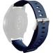 Bracelet Silicone Icon pour Universel 22mm Bleu Puro