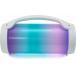 Enceinte Karaoké Bluetooth® Party Lite 50W Lumineuse avec 1 micro filaire Blanche