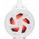 Enceinte Karaoké Bluetooth® Party Lite 50W Lumineuse avec 1 micro filaire Blanche