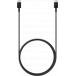 Câble USB C / USB C 3A 1.8m PD 25W Noir
