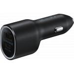 Double Chargeur voiture USB A+C PD 40W Power Delivery Noir Samsung