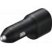 Chargeur voiture USB A + USB C 40W (15+25W) Power Delivery Noir