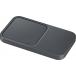 Station de charge sans fil 15W Qi 2 zones Smartphone + G Watch Noir