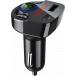 Chargeur voiture USB A + USB C 25W Power Delivery Noir