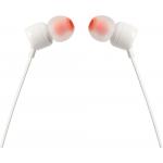 TUNE 110 - Wired Jack 3.5 Earphones White JBL