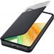 Folio Samsung Galaxy A33 5G S View Cover avec fenêtre transparente Noir