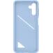Coque Samsung G A13 5G souple Ultra fine avec porte-carte intégrée Bleue Arctique Samsung