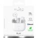 Ecouteurs Play True Wireless hybride Blanc