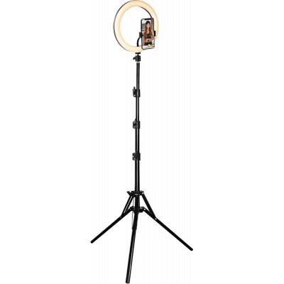 Acheter 26 cm Photo Ringlight Led Selfie Anneau Lumière Téléphone Bluetooth  À Distance Lampe Photographie Éclairage Trépied