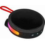 Enceinte Bluetooth® PARTY NANO avec effets lumineux avec dragonne Noire Party