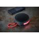 Enceinte Bluetooth® PARTY NANO avec effets lumineux avec dragonne Noire Party