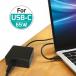 65W Universel USB C Laptop Charger Black Port