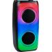 Enceinte Karaoké Bluetooth® Party HP M 50W Lumineuse avec 1 micro filaire Noire