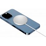 Magnetic MagSafe Wireless Charger 15W Qi White