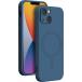 Coque MagSafe iPhone 13 / 14 Silicone Bleue