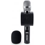 Microphone Bluetooth® 2 en 1 Karaoké et Enceinte PARTY MIC avec effets lumineux Noir Party