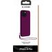 iPhone 14 Plus Silicone Case + matching Hand strap Purple Bigben