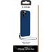 Coque iPhone 14 Pro Max Silicone Strap + Dragonne assortie Bleu Marine