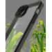 Coque renforc&eacute;e iPhone 14 Feronia Bio Pure 2m Transparente Noire