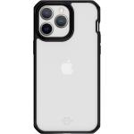 Coque renforc&eacute;e iPhone 14 Pro Max Hybrid R Solid 3m Transparente Noire - Certifi&eacute; GRS