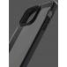 Coque renforc&eacute;e iPhone 14 Pro Max Hybrid R Solid 3m Transparente Noire - Certifi&eacute; GRS
