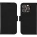 Folio iPhone 14 Pro Stockholm Cuir Vegan Fonction Stand 2 en 1 Noir - Certifié GRS