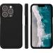 Folio iPhone 14 Pro Stockholm Cuir Vegan Fonction Stand 2 en 1 Noir - Certifié GRS
