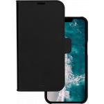 Folio iPhone 14 Stockholm Cuir Vegan Fonction Stand 2 en 1 Noir - Certifié GRS