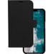 Folio iPhone 14 Stockholm Cuir Vegan Fonction Stand 2 en 1 Noir - Certifié GRS