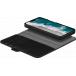 Folio iPhone 14 Stockholm Cuir Vegan Fonction Stand 2 en 1 Noir - Certifié GRS