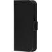 Folio iPhone 14 Stockholm Cuir Vegan Fonction Stand 2 en 1 Noir - Certifié GRS