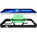 Coque renforcée MagSafe iPhone 14 Pro Max Hybrid R Solid 3m Transparente Noire - Certifié GRS