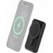 Powerbank sans fil Magnétique MagSafe 5000mAh 2 ports USB A+C 10W Qi Noir