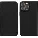 Folio iPhone 14 Pro Max Oslo Cuir Vegan Fonction Stand Noir - Certifié GRS