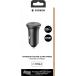 Chargeur voiture USB C 25W Power Delivery Noir