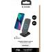 15-7.5W Stand Wireless Charger Black - 100% Recycled plastic (with 20W charger) Bigben
