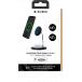 Station de charge sans fil 15W Qi Stand 2 zones Smartphone + Truewireless Noir